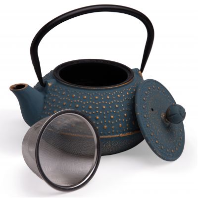 ЗАВАРОЧНЫЙ ЧАЙНИК ЧУГУННЫЙ С ЭМАЛИРОВАННЫМ ПОКРЫТИЕМ ВНУТРИ 800 МЛ-3