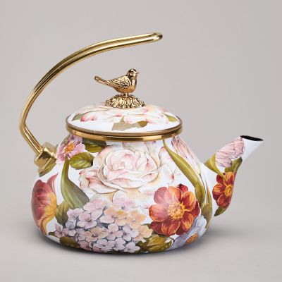 ЧАЙНИК AGNESS ЭМАЛИРОВАННЫЙ СЕРИЯ ФЛАНДРИЯ, 2,2Л-2