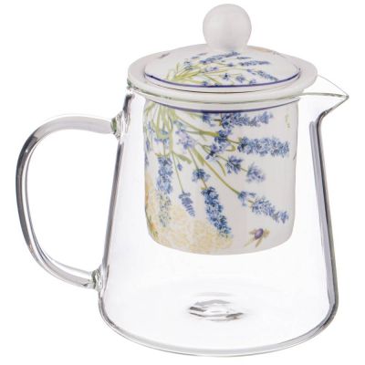 ЧАЙНИК СТЕКЛЯННЫЙ С СИТОМ LEFARD 