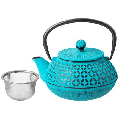 ЗАВАРОЧНЫЙ ЧАЙНИК ЧУГУННЫЙ С ЭМАЛИРОВАННЫМ ПОКРЫТИЕМ ВНУТРИ 850 МЛ-2