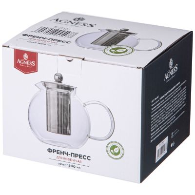 ЧАЙНИК ЗАВАРОЧНЫЙ AGNESS 1200 МЛ-1