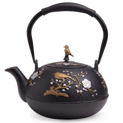 ЗАВАРОЧНЫЙ ЧАЙНИК ЧУГУННЫЙ С ЭМАЛИРОВАННЫМ ПОКРЫТИЕМ ВНУТРИ 1200 МЛ-0