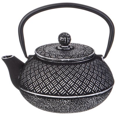 ЗАВАРОЧНЫЙ ЧАЙНИК ЧУГУННЫЙ С ЭМАЛИРОВАННЫМ ПОКРЫТИЕМ ВНУТРИ 800 МЛ (КОР=8ШТ.)-0