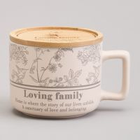 КРУЖКА LEFARD 400МЛ С БАМБУКОВОЙ КРЫШКОЙ 