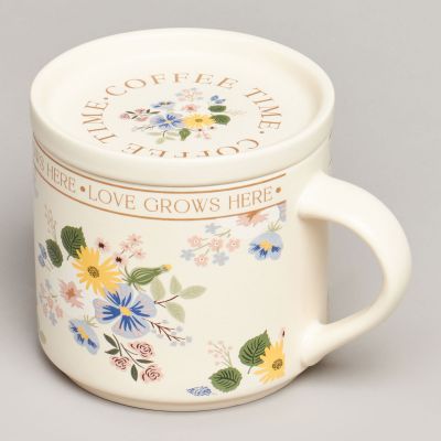 КРУЖКА С КРЫШКОЙ LEFARDSPRING FLOWERS 390МЛ. (КОР=24ШТ.)-6