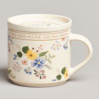 КРУЖКА С КРЫШКОЙ LEFARDSPRING FLOWERS 390МЛ. (КОР=24ШТ.)