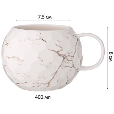 КРУЖКА LEFARD BREAKTIME 400МЛ, БЕЛАЯ-2