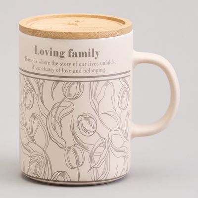 КРУЖКА LEFARD 400МЛ С БАМБУКОВОЙ КРЫШКОЙ 