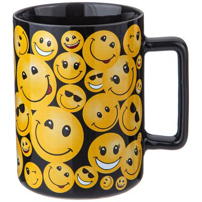 КРУЖКА LEFARD СМАЙЛ 400МЛ 8*7*10.8CM-0