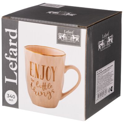 КРУЖКА LEFARD, 340 МЛ 12*8,6*10,3СМ-1