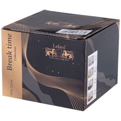 КРУЖКА LEFARD BREAK TIME, 12/9*8СМ 350МЛ-1