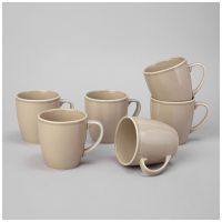 НАБОР КРУЖЕК LEFARD TINT 270МЛ (БЕЖЕВЫЙ) 6 ШТ.