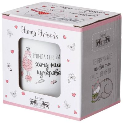 КРУЖКА LEFARD FUNNY FRIENDS 480МЛ-1