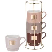 НАБОР КРУЖЕК LEFARD 4ШТ 