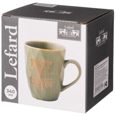 КРУЖКА LEFARD, 340 МЛ 12*8,6*10,3СМ-1