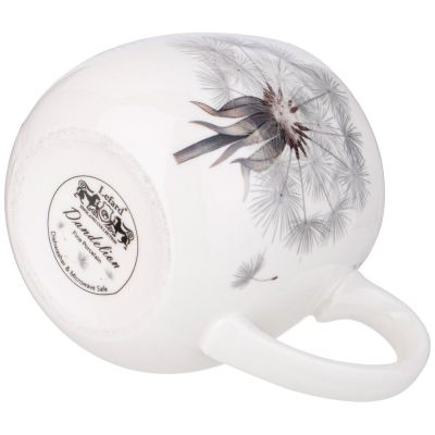 КРУЖКА ЗАВАРОЧНАЯ LEFARD DANDELION С МЕТАЛЛ. СИТОМ И ФАРФОР. КРЫШКОЙ 420 МЛ-4