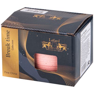 КРУЖКА LEFARD BREAKTIME 300МЛ, ПЕРСИКОВАЯ-1