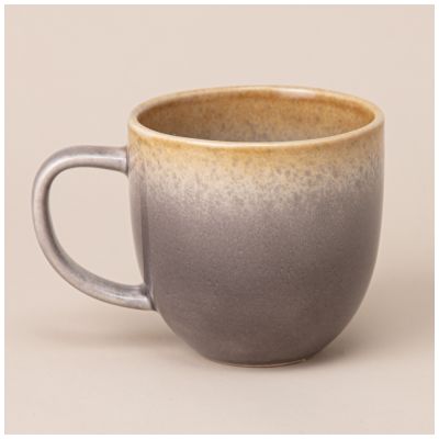 КРУЖКА 340 МЛ, ЦВЕТ: КОРИЧНЕВЫЙ МАЛ.УП.=6ШТ-1