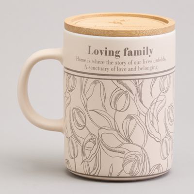 КРУЖКА LEFARD 400МЛ С БАМБУКОВОЙ КРЫШКОЙ 