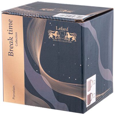 КРУЖКА LEFARD BREAK TIME, 380МЛ 12,1*8,6*11,2СМ-1