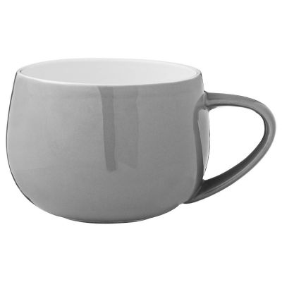 КРУЖКА LEFARD 7,5 СМ 400 МЛ СЕРАЯ (КОР=48ШТ.)-0