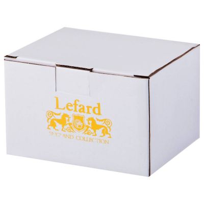 КРУЖКА LEFARD 7,5 СМ 400 МЛ СЕРАЯ (КОР=48ШТ.)-1