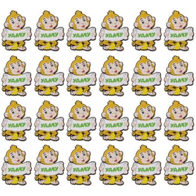 КОМПЛЕКТ ДЕКОРАТИВНЫХ ИЗДЕЛИЙ НА МАГНИТЕ ИЗ 24ШТ. ВЫСОТА=6 СМ.-2