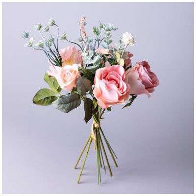 БУКЕТ ИСКУССТВЕННЫХ ЦВЕТОВ ВЫСОТА=30,5 СМ БЕЗ УПАКОВКИ (МАЛ=12ШТ./КОР=120ШТ.)-0