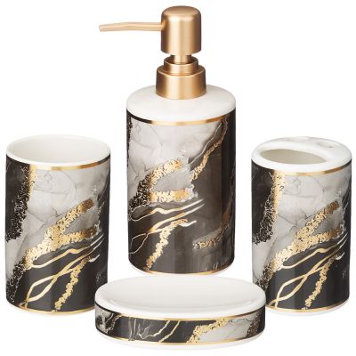 НАБОР ДЛЯ ВАННОЙ КОМНАТЫ 4 ПР. (КОР=12НАБ.) 360 МЛ-0