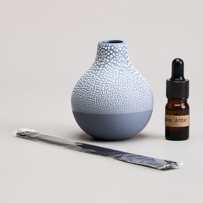 ДИФФУЗОР АРОМАТИЧЕСКИЙ КОЛЛЕКЦИЯ "ЖЕМЧУЖИНА" 7.5*7.5*9,7СМ (МАСЛО И ПАЛОЧКИ В КОМПЛЕКТЕ)-2