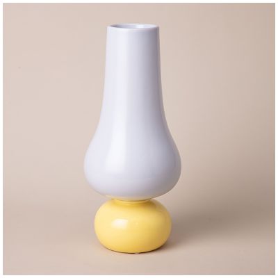 ВАЗА ДЕКОРАТИВНАЯ НА НОЖКЕ 15Х35 СМ-0