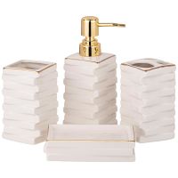 НАБОР ДЛЯ ВАННОЙ КОМНАТЫ 4 ПР. (КОР=12НАБ.) 350 МЛ