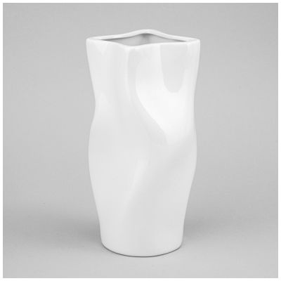 ВАЗА 11*11*21СМ ЦВЕТ: БЕЛЫЙ-3