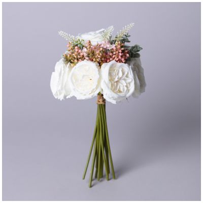 ЦВЕТОЧНАЯ КОМПОЗИЦИЯ ИЗ ПИОНОВ ДЛИНА=26СМ МАЛ.УП.=24ШТ-1