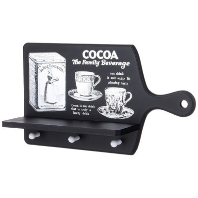 ВЕШАЛКА ДЛЯ КУХНИ С КРЮЧКАМИ 40*22,5*10 СМ-0