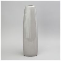 ВАЗА 13*13*49,3 СМ  ЦВЕТ: СЕРЫЙ