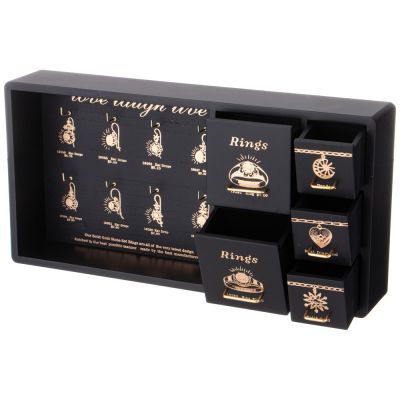 ШКАТУЛКА ДЛЯ УКРАШЕНИЙ 40*8*20,5 СМ-3