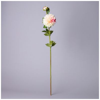 ЦВЕТОК ИСКУССТВЕННЫЙ ГЕОРГИНА ДЛИНА=80СМ , ЦВЕТ ВАНИЛЬНЫЙ МАЛ.УП.=36ШТ-1