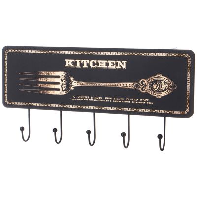 ВЕШАЛКА ДЛЯ КУХОННЫХ АКСЕССУАРОВ  39,5*19*4,5 СМ-0