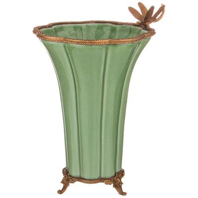 ВАЗА ДЕКОРАТИВНАЯ 23*20,5 СМ ВЫСОТА=32 СМ-0