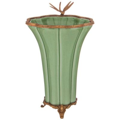 ВАЗА ДЕКОРАТИВНАЯ 23*20,5 СМ ВЫСОТА=32 СМ-2