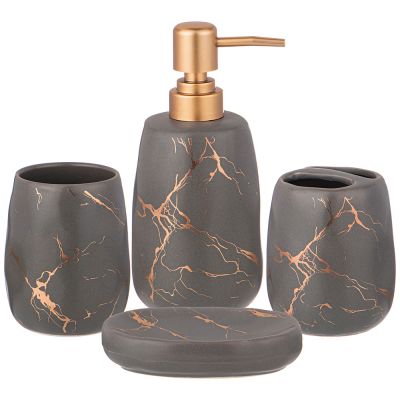 НАБОР ДЛЯ ВАННОЙ КОМНАТЫ 4 ПР. (КОР=12НАБ.)-0