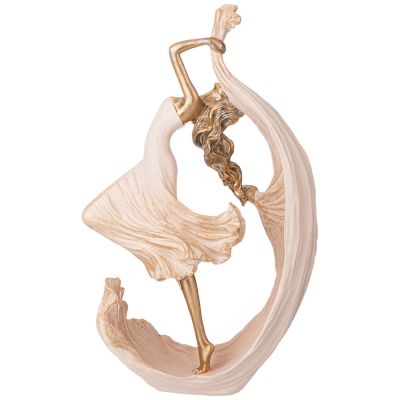 СТАТУЭТКА "ТАНЦУЮЩАЯ ЛЕДИ" 23Х11,5Х38 СМ-3