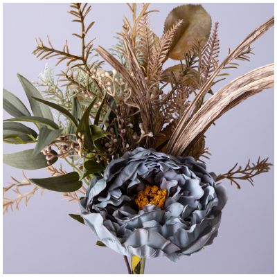 БУКЕТ ИСКУССТВЕННЫХ ЦВЕТОВ ВЫСОТА=45,5 СМ БЕЗ УПАКОВКИ (МАЛ=12ШТ./КОР=120ШТ.)-1