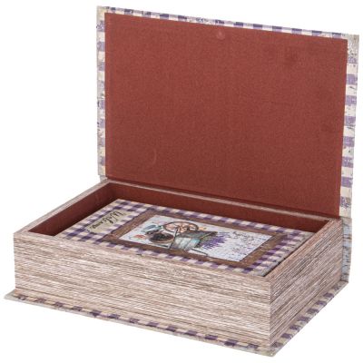 НАБОР ШКАТУЛОК-КНИЖЕК ИЗ 2-Х ШТ. 27Х18Х7/21Х13Х5 СМ-2