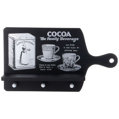 ВЕШАЛКА ДЛЯ КУХНИ С КРЮЧКАМИ 40*22,5*10 СМ-2