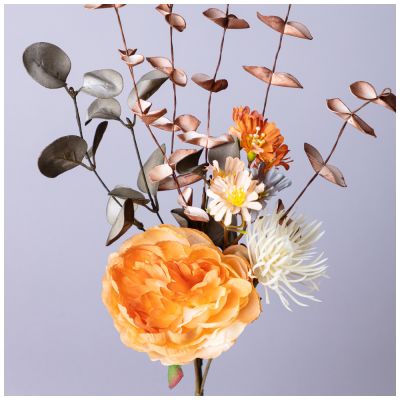 БУКЕТ ИСКУССТВЕННЫХ ЦВЕТОВ ВЫСОТА=40,5 СМ БЕЗ УПАКОВКИ (МАЛ=12ШТ./КОР=144ШТ.)-1