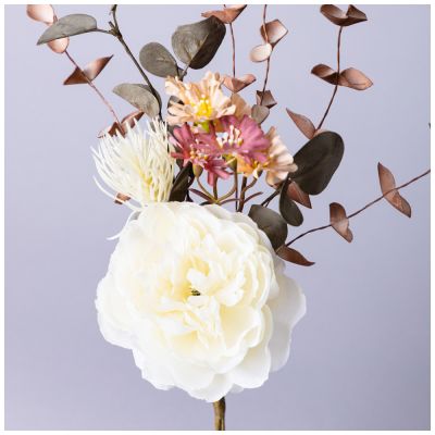 БУКЕТ ИСКУССТВЕННЫХ ЦВЕТОВ ВЫСОТА=40,5 СМ БЕЗ УПАКОВКИ (МАЛ=12ШТ./КОР=144ШТ.)-1