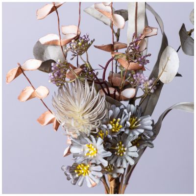 БУКЕТ ИСКУССТВЕННЫХ ЦВЕТОВ ВЫСОТА=40,5 СМ БЕЗ УПАКОВКИ (МАЛ=12ШТ./КОР=144ШТ.)-1