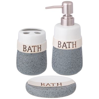 НАБОР ДЛЯ ВАННОЙ КОМНАТЫ 3 ПР. 400 МЛ-0